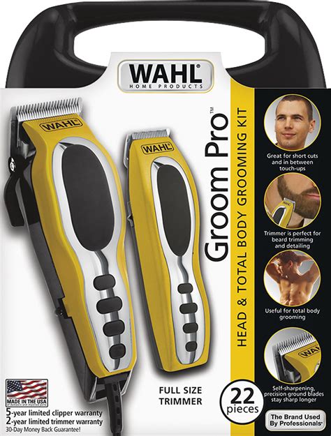 Best Buy: Wahl Groom Pro Grooming Kit Yellow/Black 79520-3101