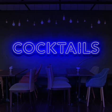 "Cocktails" Neon Sign – Neon Icons