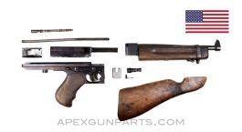 Thompson M1A1 Parts Kit, 10" Barrel, Horizontal Foregrip, .45 ACP, *Fair*