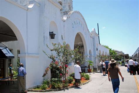 Amtrak Station Orlando Florida Editorial Image - Image of florida ...