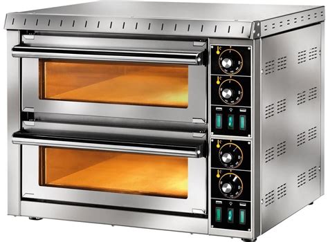 Stone Pizza Oven Electric Baking Ovens With Glass And Light Mini Design