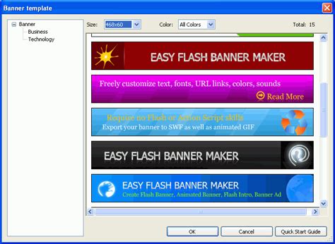 Flash Banner Maker Quick Start Guide - Bannker Design, Banner Creator