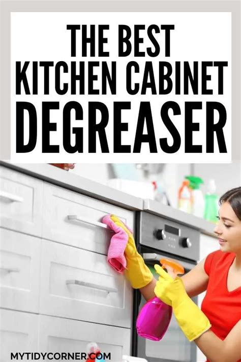 The Best Degreaser for Kitchen Cabinets