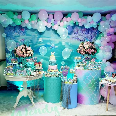 Ariel Party, Mermaid Theme Birthday Party, Ariel Birthday, Little ...