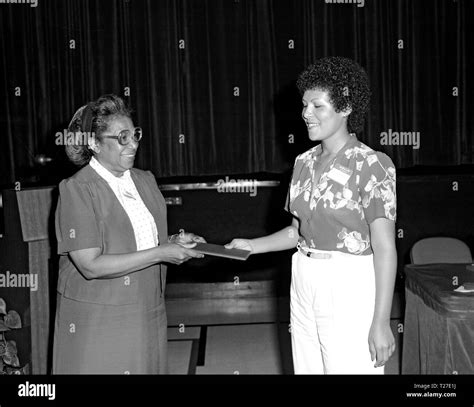 Federal Women's Program with Mary Jackson giving out awards to Kathi ...