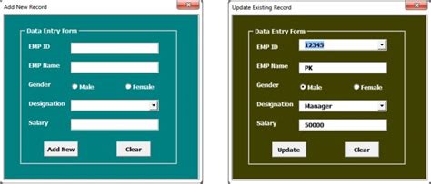 Data Entry Form in Excel - PK: An Excel Expert