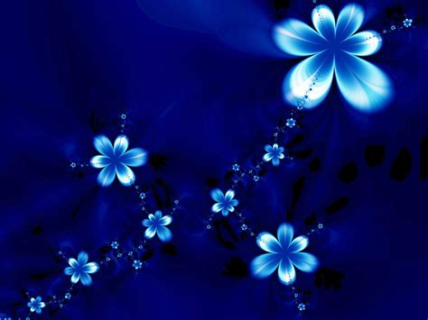 Free Blue Flowers wallpaper | 1024x768 | #23057