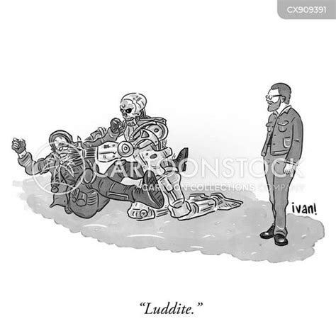 Luddite Cartoons and Comics - funny pictures from CartoonStock