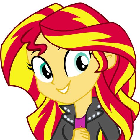 [MLP] Sunset Shimmer Vector by AnonimowyBrony on DeviantArt