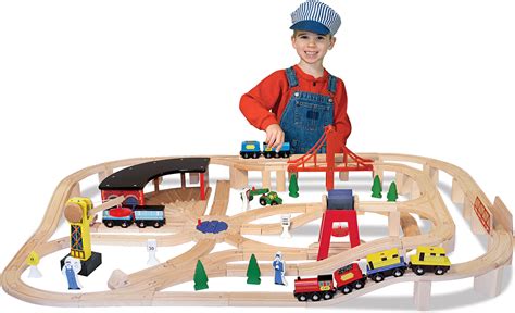 Wooden Railway Set - The Toyworks