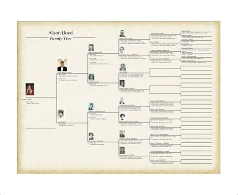 Family Tree Book Template – 9+ Free Word, Excel, PDF Format Download! | Family tree book, Family ...