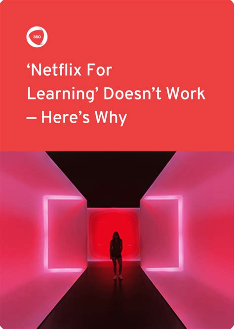 'Netflix for Learning' Doesn't Work–Here's Why