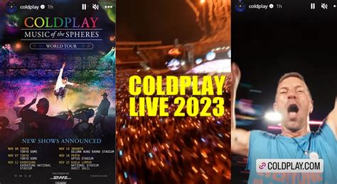 Coldplay Resmi Umumkan Tanggal Konser di Jakarta, Persisnya di Stadion ...