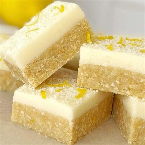 Lemon Coconut Slice · Chef Not Required...