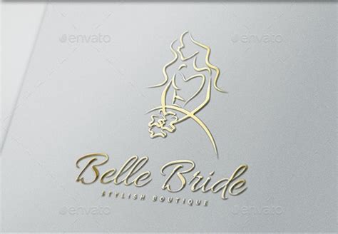 20+ Bridal Logo Design Template Idea, Examples and Inspiration | Business card logo design ...