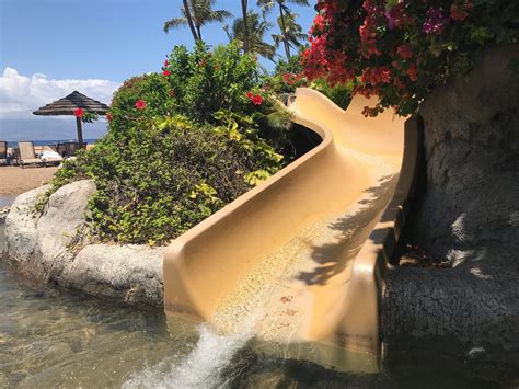 Hip Travel Mama | kids slide hyatt maui - Hip Travel Mama