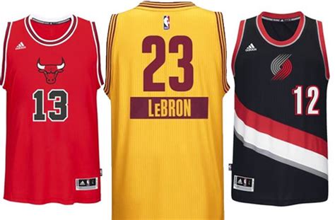 NBA Unveils Christmas Jerseys: No Sleeves, First Name on Back ...