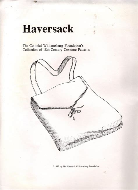 haversack sewing pattern - PatreeceWafa