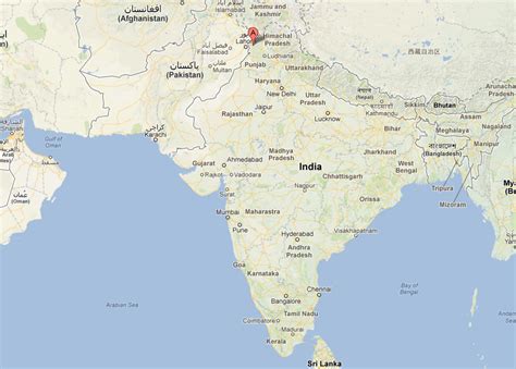 Amritsar Map - India