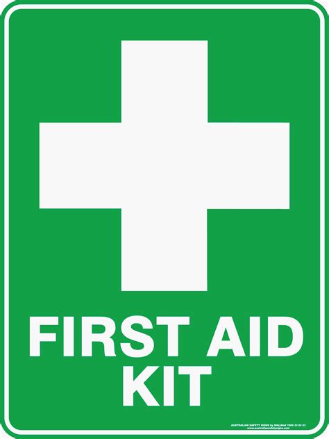 First Aid Kit Sign Printable