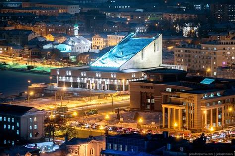 Winter in Kazan – the view from above · Russia Travel Blog