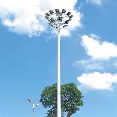 12 Feet GI High Mast Lighting Pole, For Street at Rs 75000/piece in ...