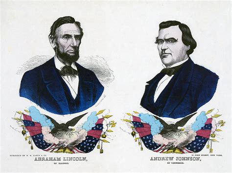 Abraham Lincoln For President And Andrew Johnson For Vice President Photograph by International ...