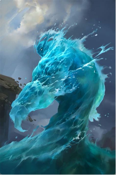 Hydro-Man | Fantasy creatures, Fantasy monster, Mythical creatures