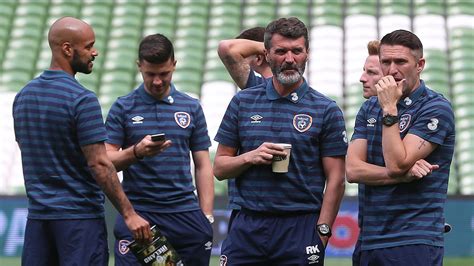 Republic of Ireland assistant manager Roy Keane expects Robbie Keane to ...