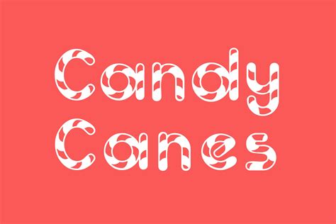 Candy Cane Font (Free) – Christmas HQ