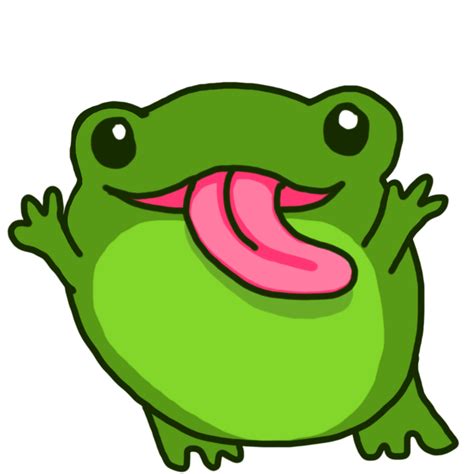 Cute Cheerful Green Frog Cartoon Character 13367149 PNG