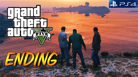 GTA 5 PS4 Gameplay Walkthrough ENDING (First Person) - YouTube