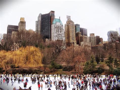 Skating in Central Park Photograph by Eileen OConnor | Fine Art America