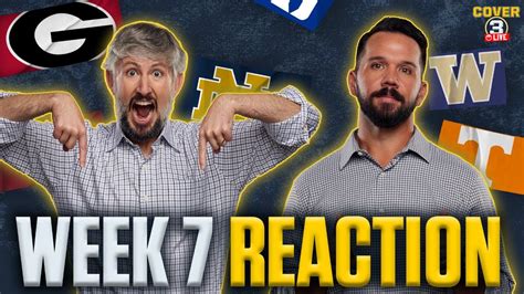 Week 7 INSTANT REACTION! Washington beats Oregon! Tennessee survives ...