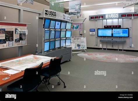 Inside the National Earthquake Information Center, United States ...