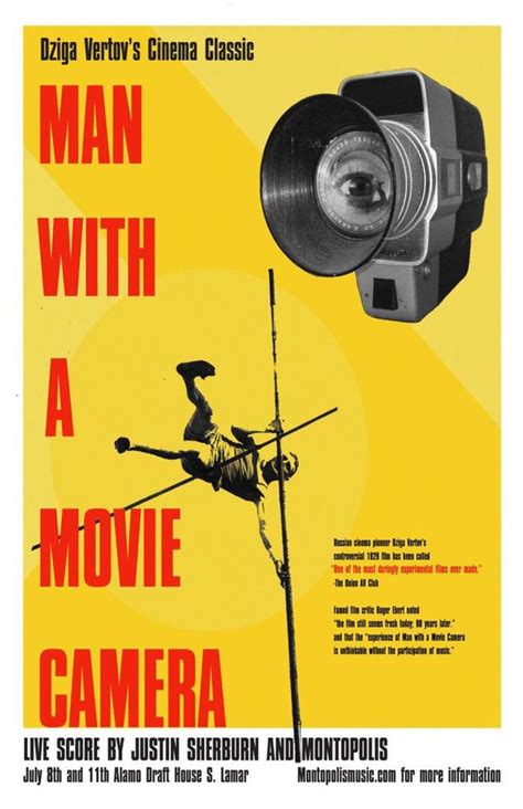 Man with a Movie Camera (1929) directed by Dziga Vertov