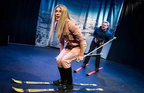 Gwyneth Goes Skiing review at Pleasance Theatre, London from Linus Karp, Joseph Martin