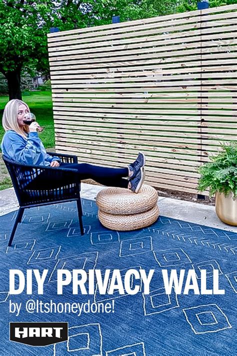 Outdoor Entertaining - DIY Privacy Wall in 2021 | Outdoor entertaining diy, Backyard diy ...