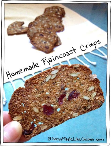 Homemade Raincoast Crisps - it doesn't taste like chicken