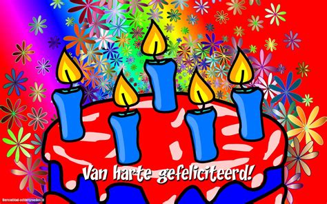 Van harte gefeliciteerd met je verjaardag afbeeldingen - Achtergronden