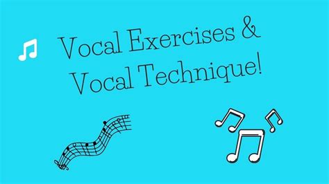 "Vocal Exercises & Vocal Technique!" #vocalcoach #sing #voicelessons #voicelesson - YouTube