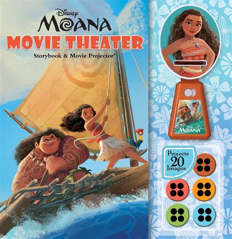 Disney Moana: Movie Theater Storybook & Movie Projector - Walmart.com