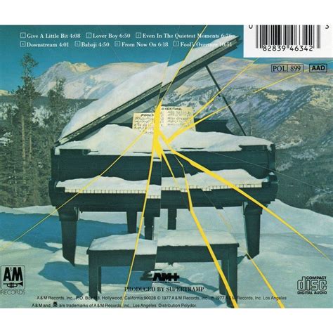 Even in the quietest moments... by Supertramp, CD with didierf - Ref:118219087