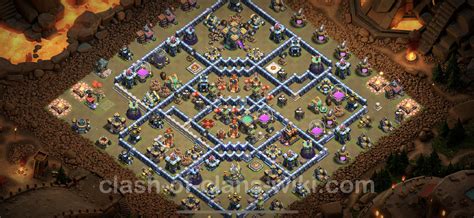 Best Anti 3 Stars War Base TH14 with Link, Anti Everything - Town Hall ...