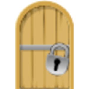 Locked Cell Door Icon | Free Images at Clker.com - vector clip art online, royalty free & public ...