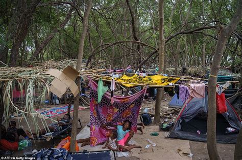 Inside refugee camps in Chile where thousands of Haitians lived before ...