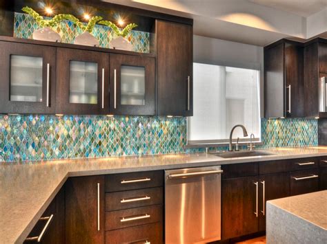 Glass Backsplash Ideas: Pictures & Tips From HGTV | HGTV