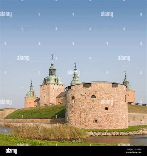 Kalmar castle / Kalmar slott in Kalmar, Smaland, Sweden. Scandinavia Stock Photo - Alamy