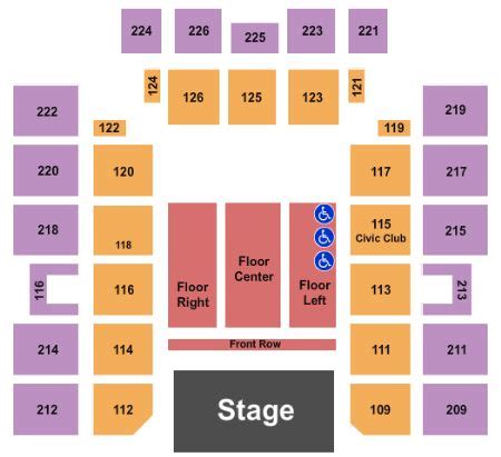 Wicomico Civic Center Tickets and Wicomico Civic Center Seating Chart - Buy Wicomico Civic ...