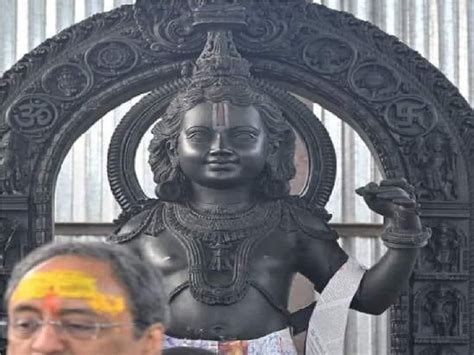 Ayodhya Ram temple consecration: Full Ram Lalla idol unveiled for first time | India News ...